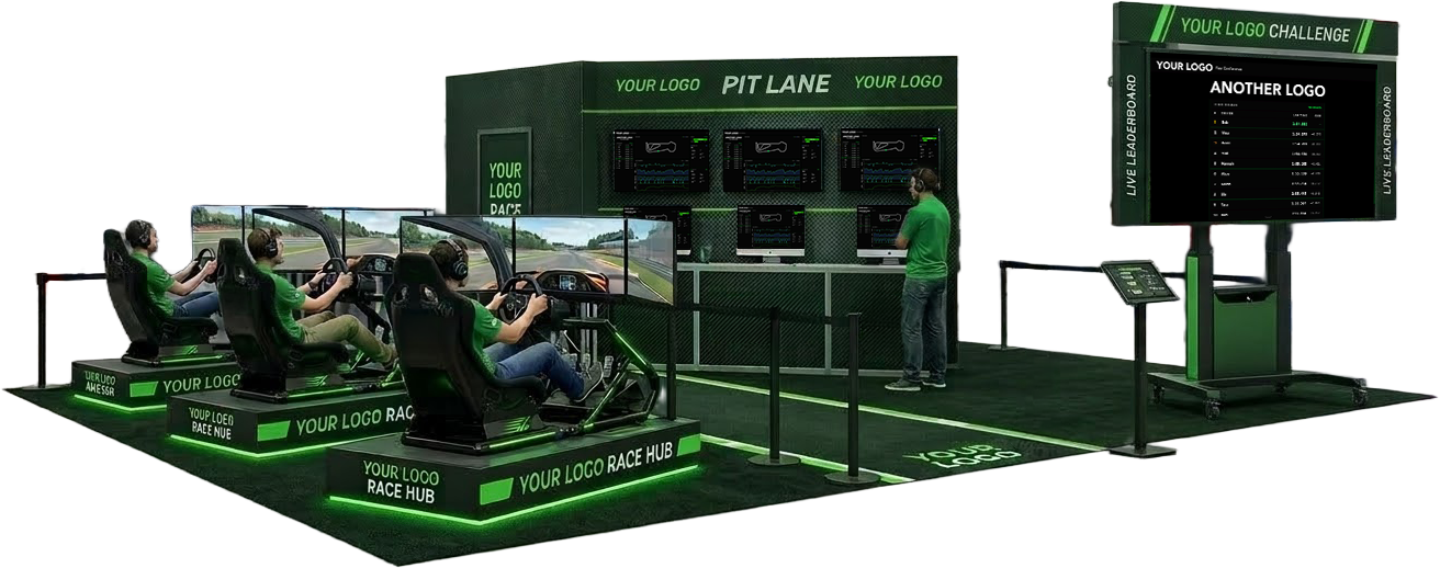 Race Replay Telemetry event activation concept design